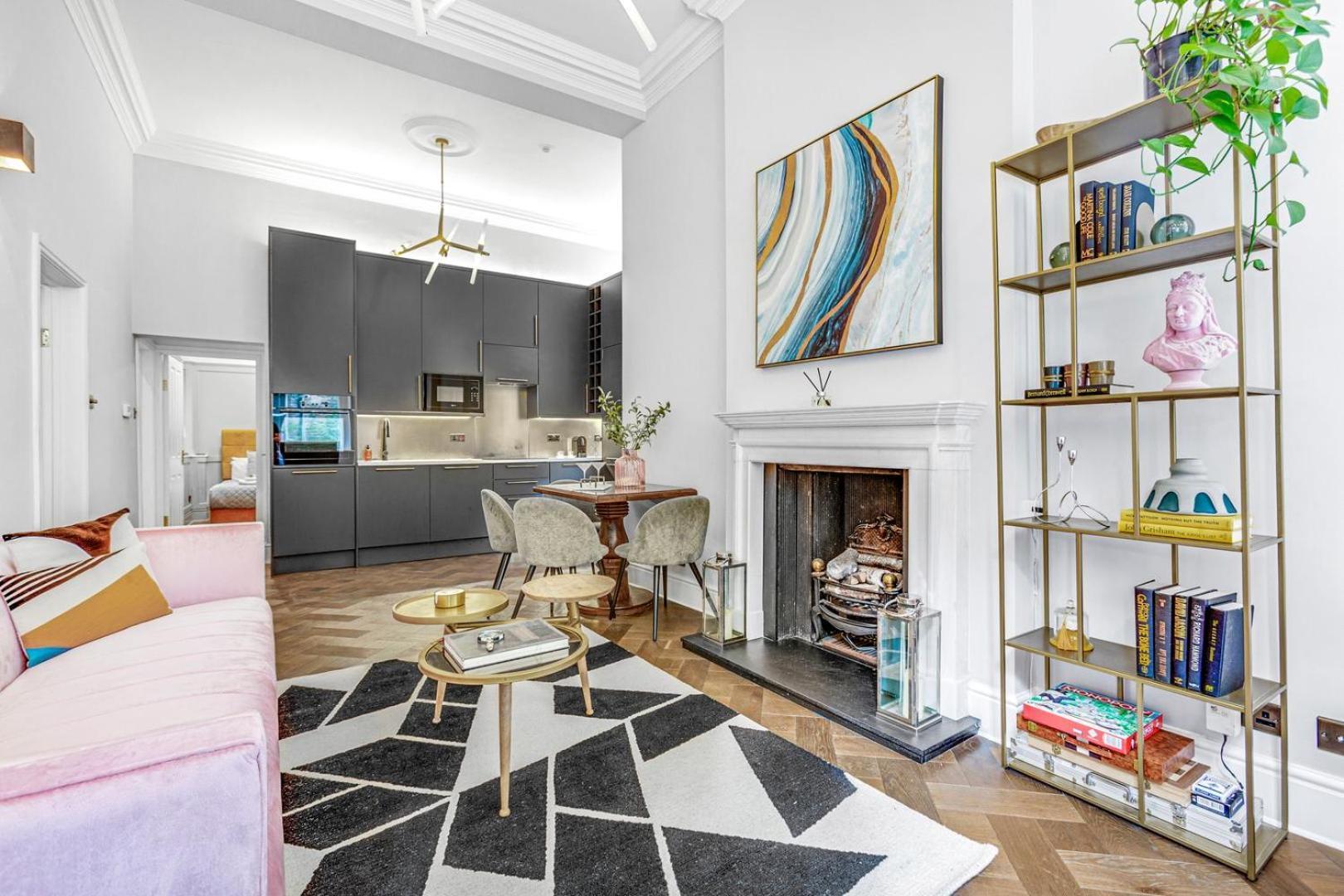 Kings Road Stylish Apartment In Chelsea London Kültér fotó